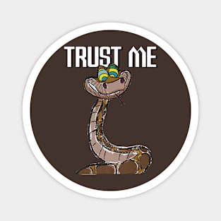 Kaa the Snake 'TRUST ME'  - Disney's The Jungle Book Magnet